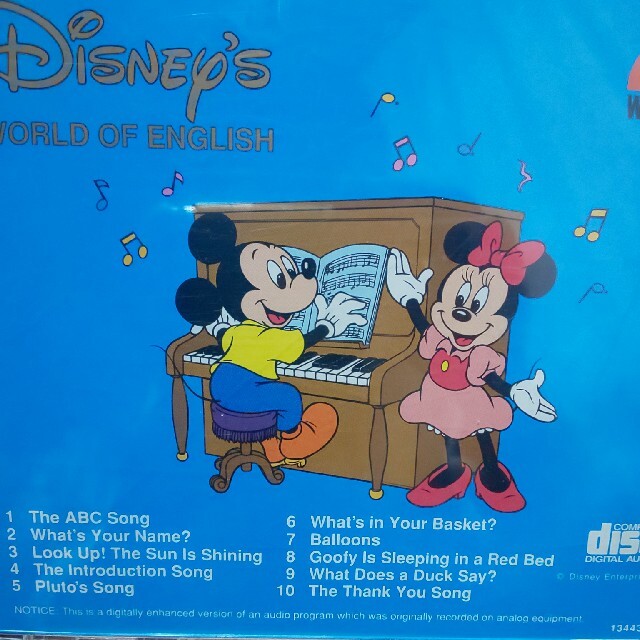Disney - ディズニーワールドオブイングリッシュ 10曲CDの通販 by ハム