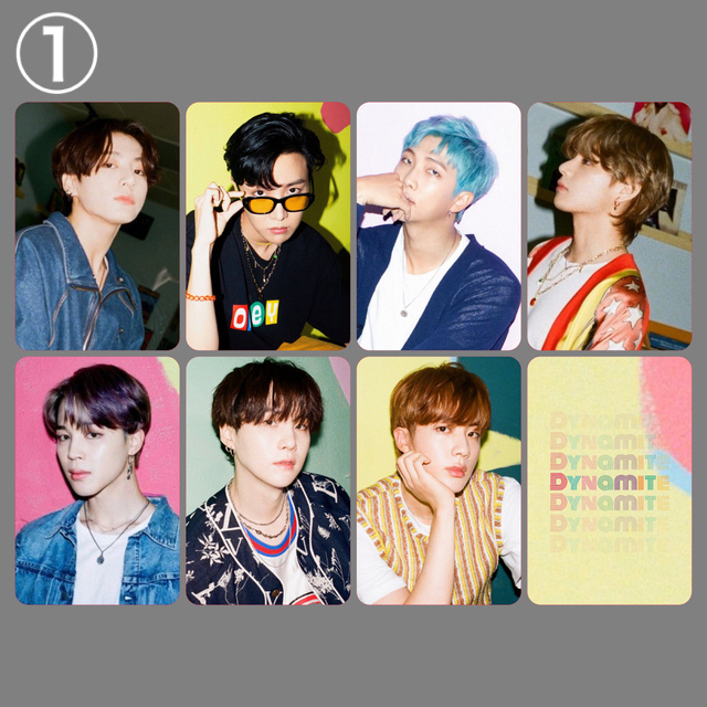 BTS トレカ自作（DYNAMITE ①②③ VER）の通販 by ✴︎｜ラクマ
