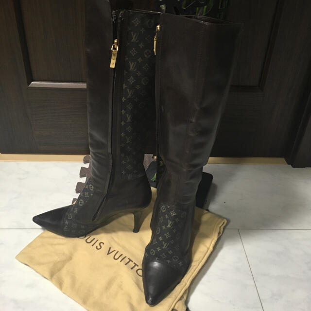 LOUIS VUITTON - Louis Vuitton ロングブーツ モノグラムの通販 by
