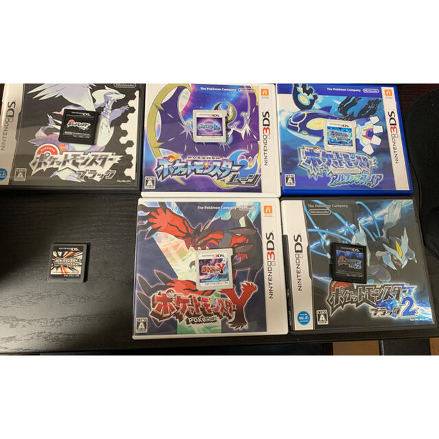 ポケットモンスター DS 3DSソフト6本セットの通販 by じゃじゃ馬's