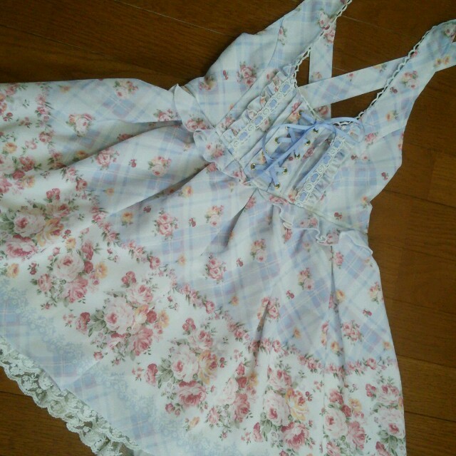 LIZ LISA - リズリサ 水色 ジャンスカ LLギャルズの通販 by shop