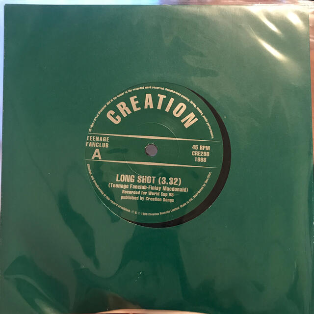 1998年 レア 7インチ レコード Teenage Fanclubの通販 by 一年の半分は