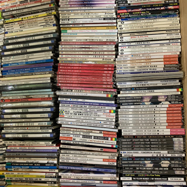 8cm cd シングル cd 大量 まとめ売り 約500枚の通販 by 両主's shop