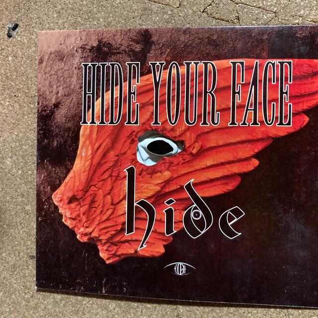 hide HIDE YOUR FACE 初回盤 アルバム CD X JAPANの通販 by rin｜ラクマ