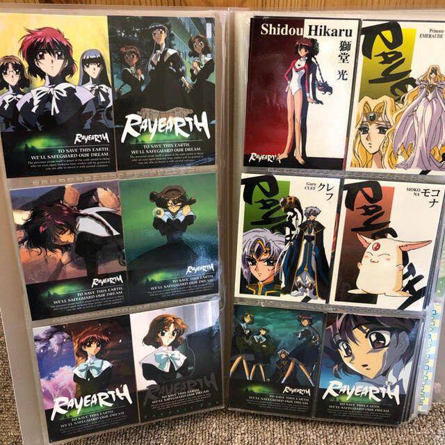 美品】OVA版レイアース トレーディングカード75枚セットの通販 by