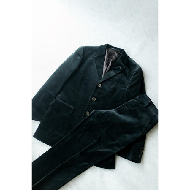 Paul Smith - poul Smith london ベロア セットアップ 高級スーツの