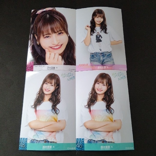 NMB48 - 元NMB48 清水里香 生写真バラ4枚セットの通販 by りょーあず