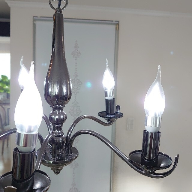 Francfranc - フランフラン シャンデリア 照明 LED電球5灯付 モダン