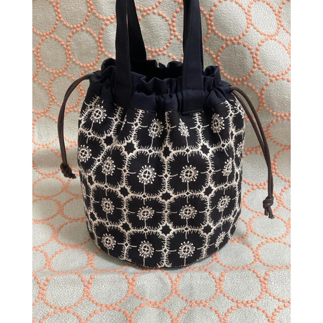 mina perhonen - ミナペルホネン 丸底巾着バッグ アネモネの通販 by