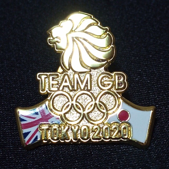 イギリス代表 ピンバッチ2 GREAT BRITAIN 東京オリンピック2020の通販