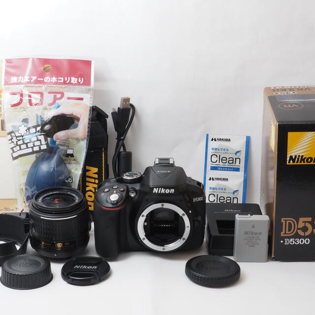 Wi-Fi❤️ショット極少❤️備品多数❤️Nikon D5500❤️高性能一眼レフ