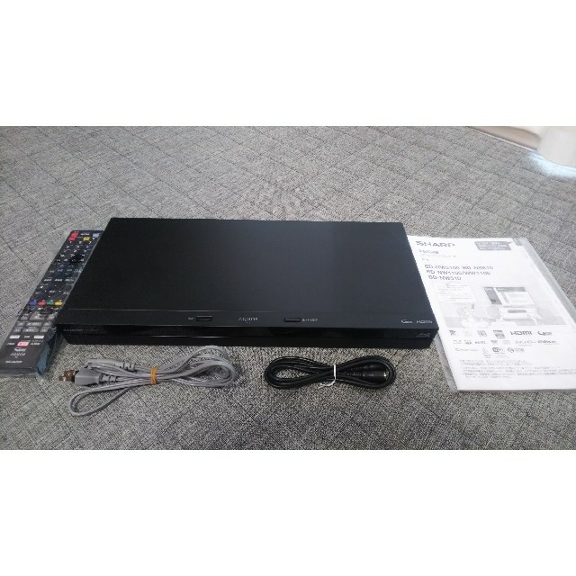AQUOS - SHARP BD-NW510 ブルーレイレコーダー【ジャンク扱】の通販 by