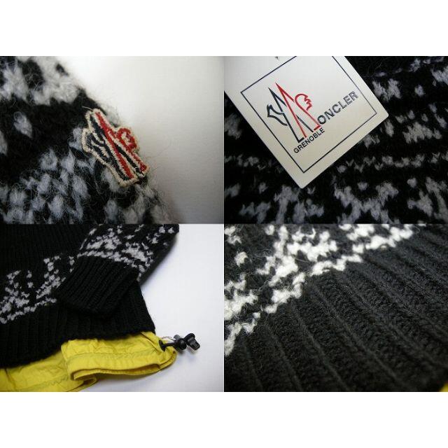 MONCLER - サイズS□モンクレールGRENOBLE□アルパカ混ニットパーカー