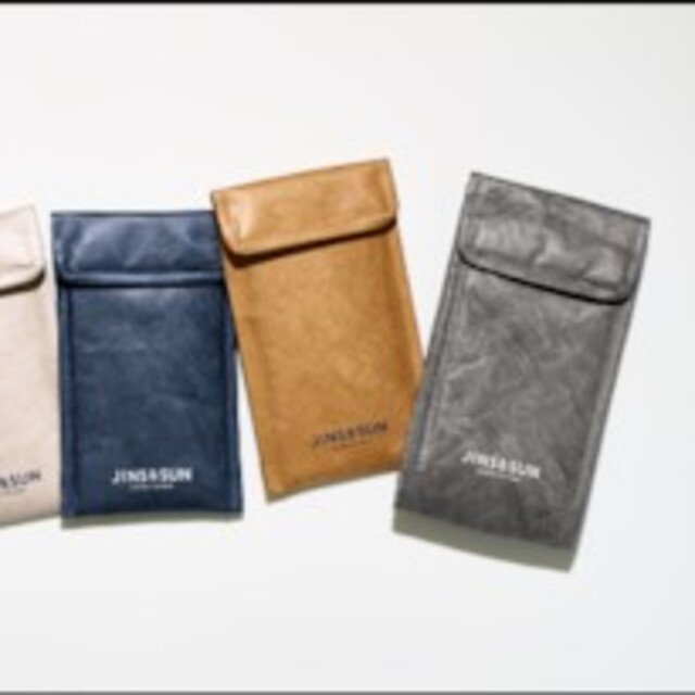 JINS - JINS ＆ SUN メガネケース メガネ拭きの通販 by ボン's shop