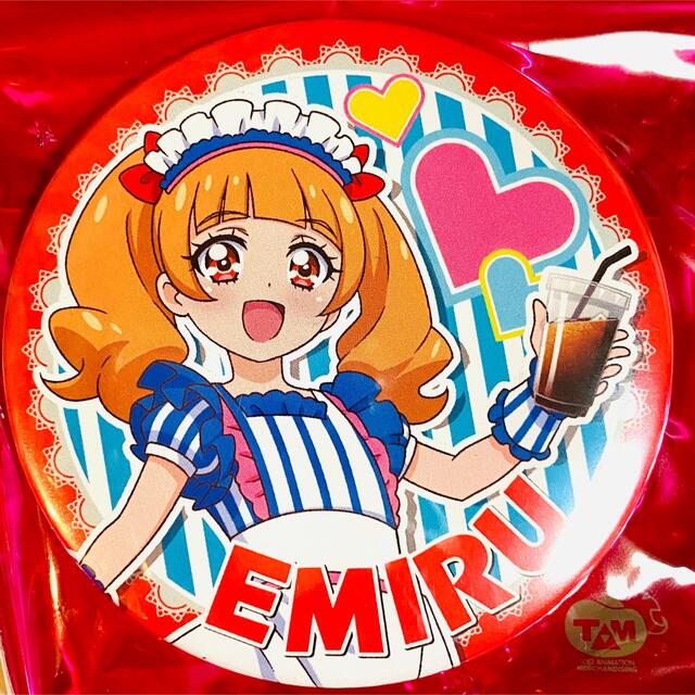 プリキュア 缶バッジ えみる キュアマシェリ ローソンの通販 by えび