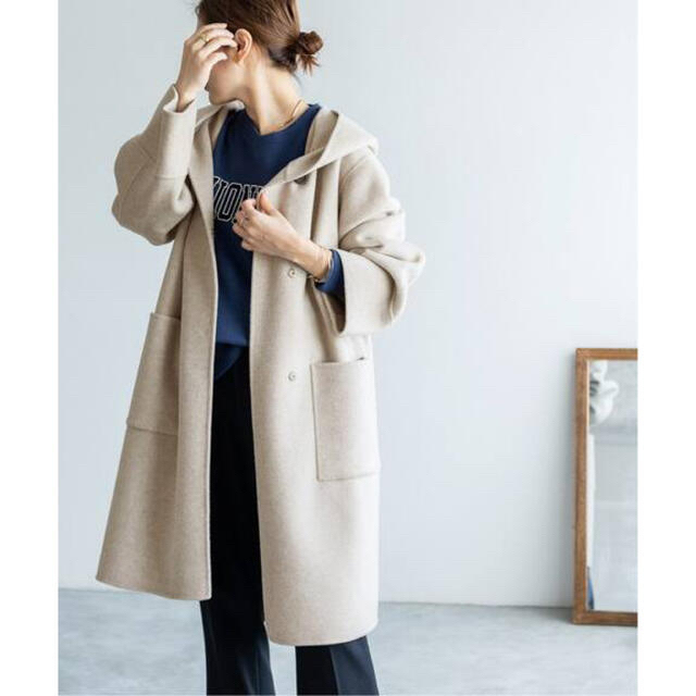 IENA - 【新品】イエナ スーパー160 ダブルフェイス フードコート 38