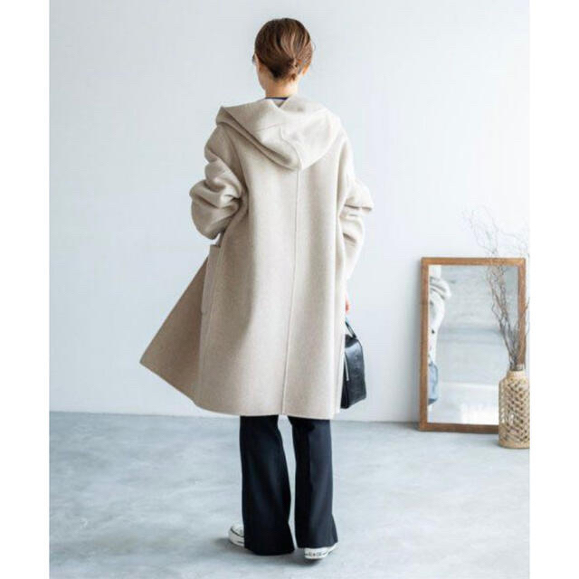 IENA - 【新品】イエナ スーパー160 ダブルフェイス フードコート 38