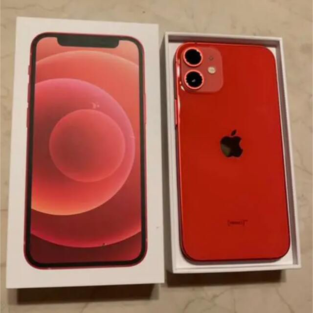 美品 iphone12mini 64GB レッド 赤 SIMフリー 【公式通販】