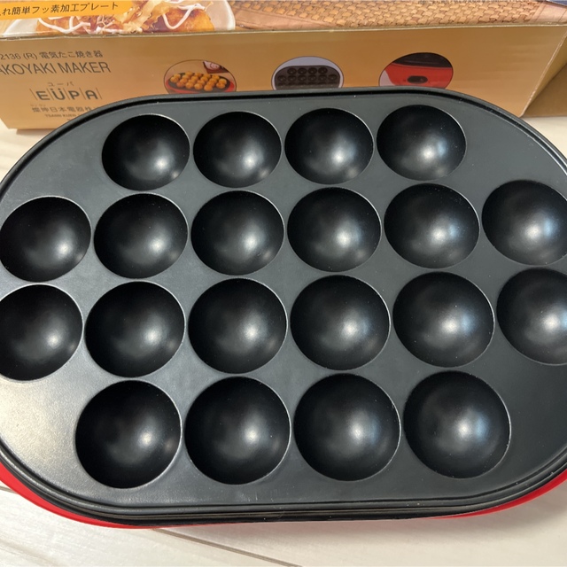 たこ焼き器 EUPA TSK-2136(R)の通販 by ffw's shop｜ラクマ