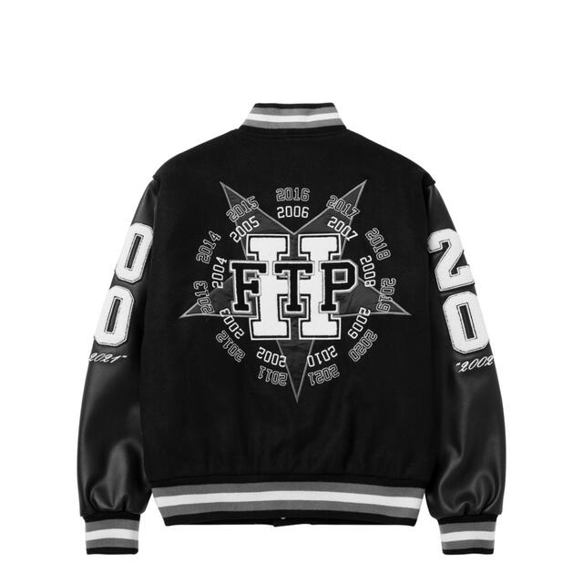 即完売品】HUF X FTP VARSITY JACKETの通販 by 楽｜ラクマ
