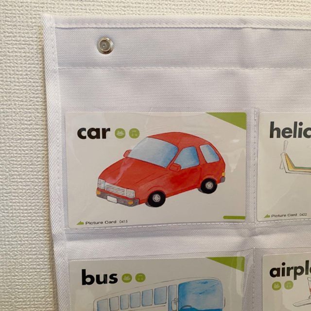 モラモラ対応 ピクチャーカード入れ （大） 収納 ペッピーキッズクラブ