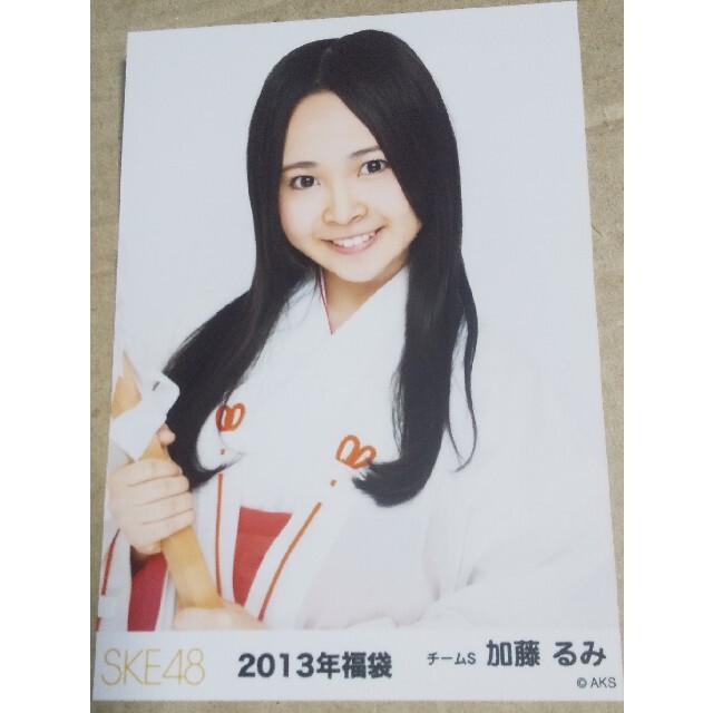 加藤るみ☆生写真□SKE48 2013年福袋 チームSの通販 by アセチレン