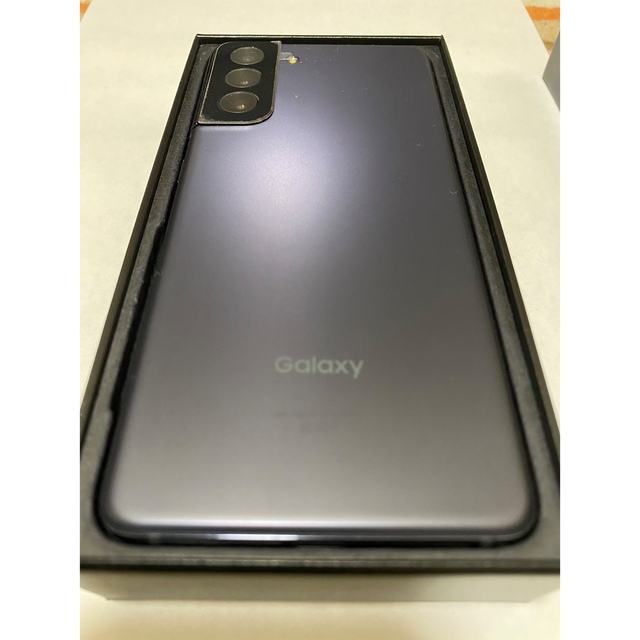 SIMフリー au版 Galaxy S21 5G SCG09 ファントム グレー