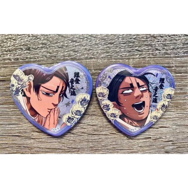 ゴールデンカムイ 鶴見篤四郎 愛です 缶バッジコレクション 鯉登 音之