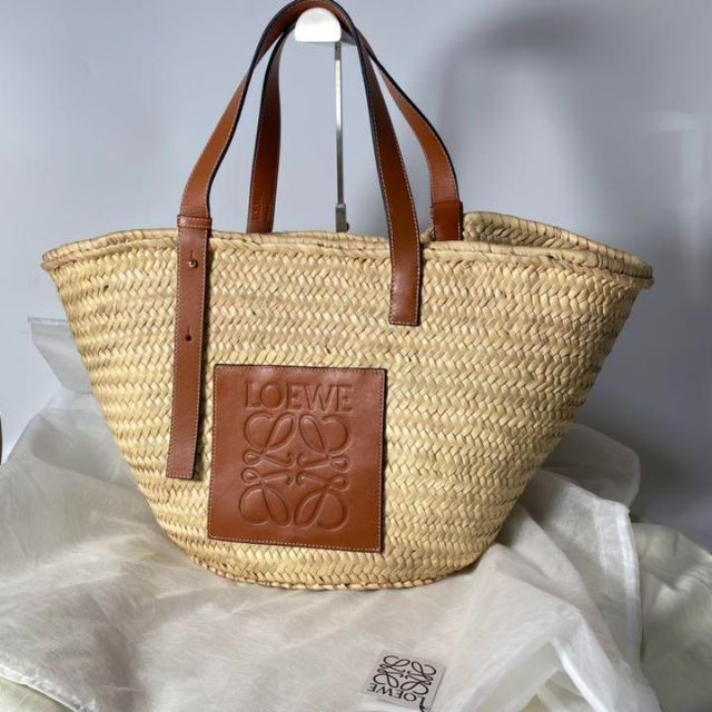 LOEWE ロエベ かごバッグ ラフィア ラージ 極美品 ✨正規品 ロエベ