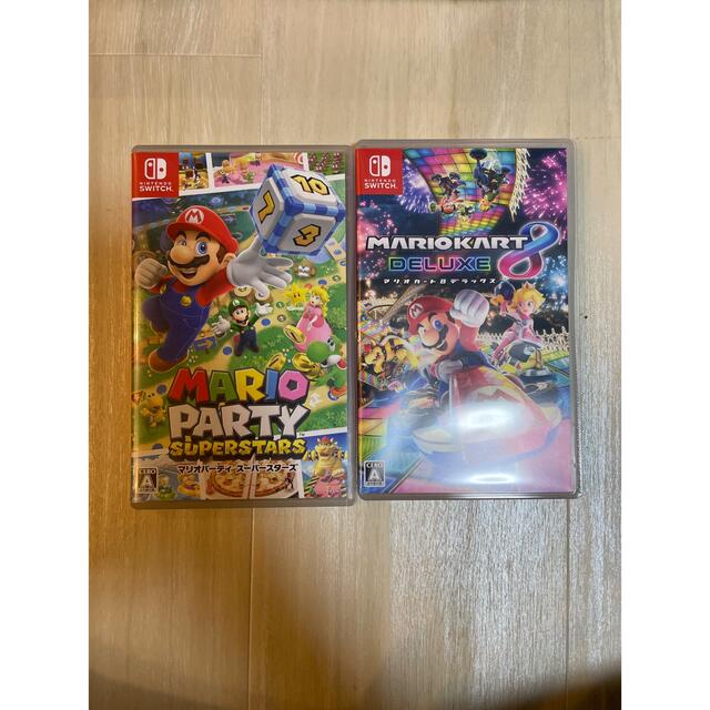 マリオパーティースーパースターズ マリオカート8デラックス 2個セット