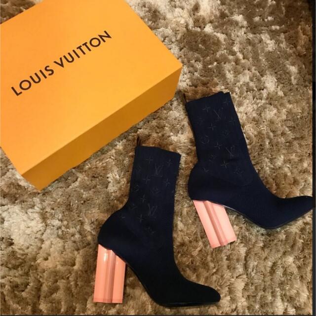 LOUIS VUITTON - ルイヴィトンソックスブーツの通販 by MCRS♡｜ルイ