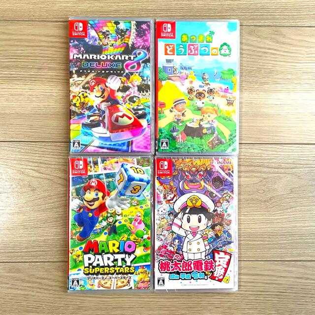 Nintendo Switch - Nintendo Switch ソフト4本 新品未開封の通販 by た