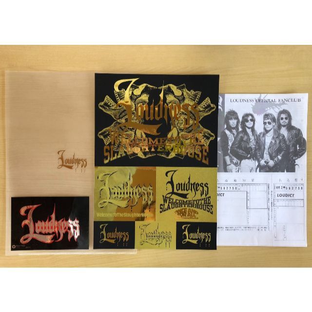 LOUDNESS ラウドネス 第3期 1992～3年 ステッカーの通販 by ちゅん's