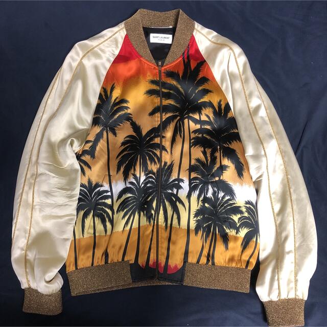 SAINT LAURENT - 美品 サンローラン スカジャン SAINT LAURENT メンズ