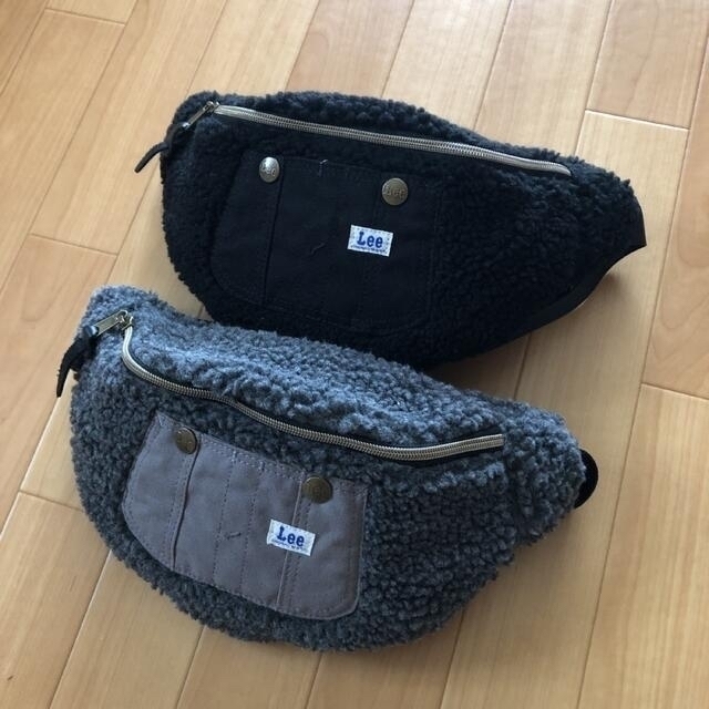 Lee - Lee ウエストバッグ ボアフリース ボディバッグ ショルダー