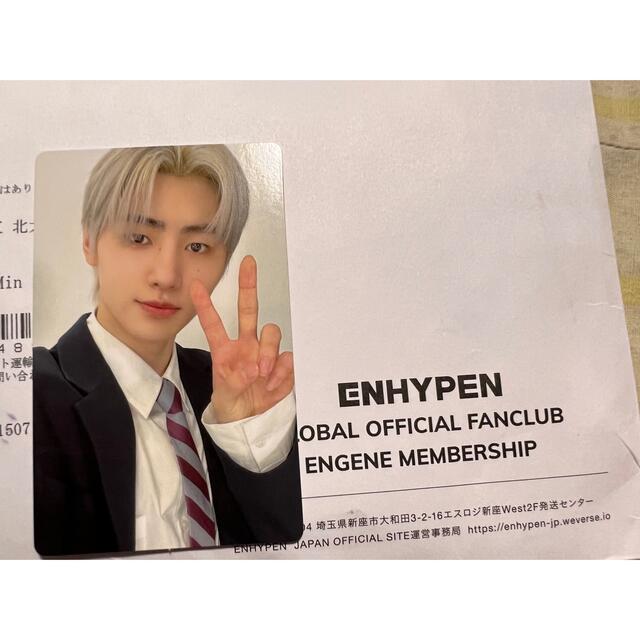 ENHYPEN - ENHYPEN FC 継続特典 トレカ ソンフンの通販 by Minniee96's