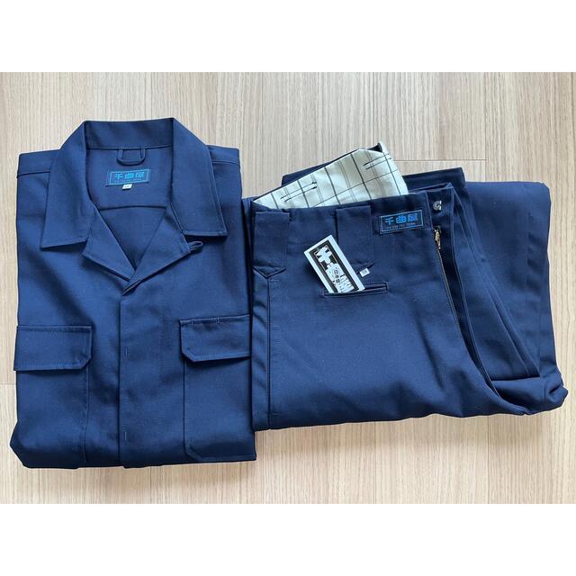 未使用品】鳶服 千曲屋 作業着 上下セットの通販 by Kj's shop｜ラクマ