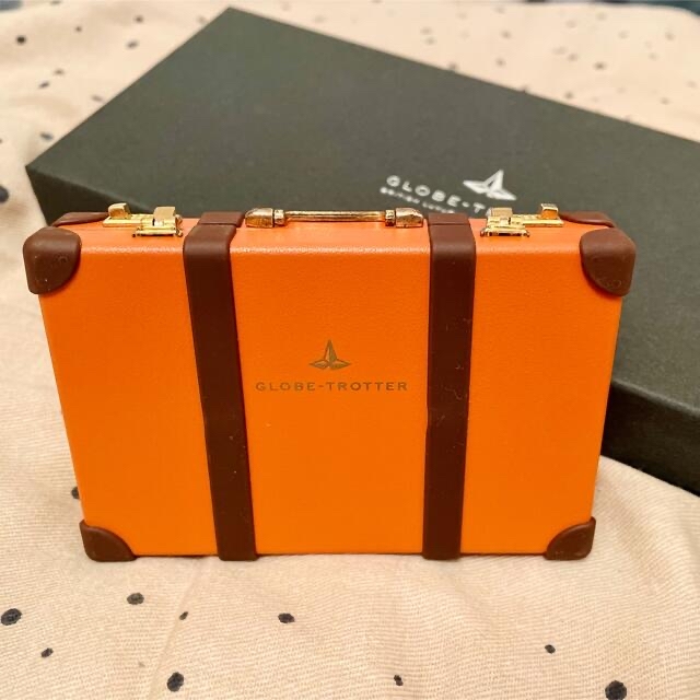 GLOBE-TROTTER - GLOBE TROTTER トランク型 名刺ケース カードケース