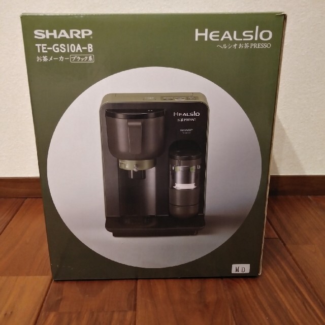 S 【未開封品】 SHARP HEALSIO お茶メーカー TE-GS10B-TSHARP ヘルシオ