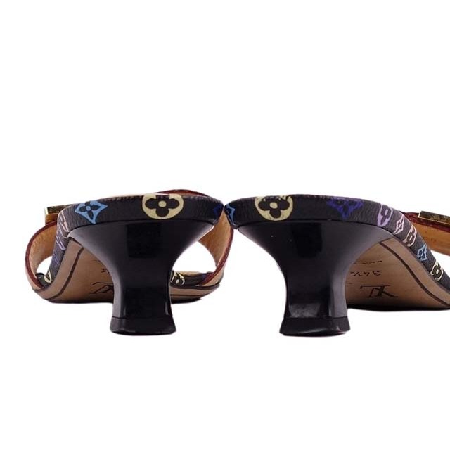 LOUIS VUITTON - ルイヴィトン サンダル ミュール モノグラム マルチ