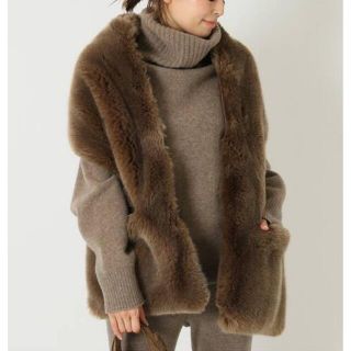 DEUXIEME CLASSE（マフラー/ショール ・ ブラウン/茶色系）のフリマ