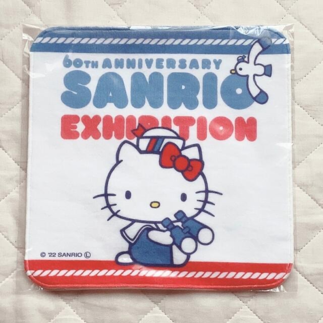 ハローキティ - サンリオ展 ヨコハマ展 限定 ミニタオル ハンカチ 横浜