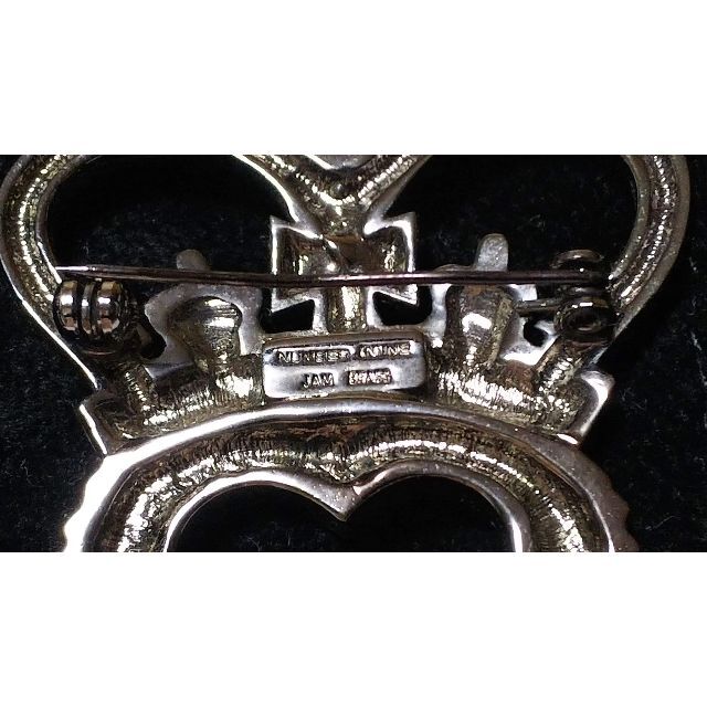 NUMBER (N)INE - 正規 廃盤 ナンバーナイン 王冠ハート涙ブローチ