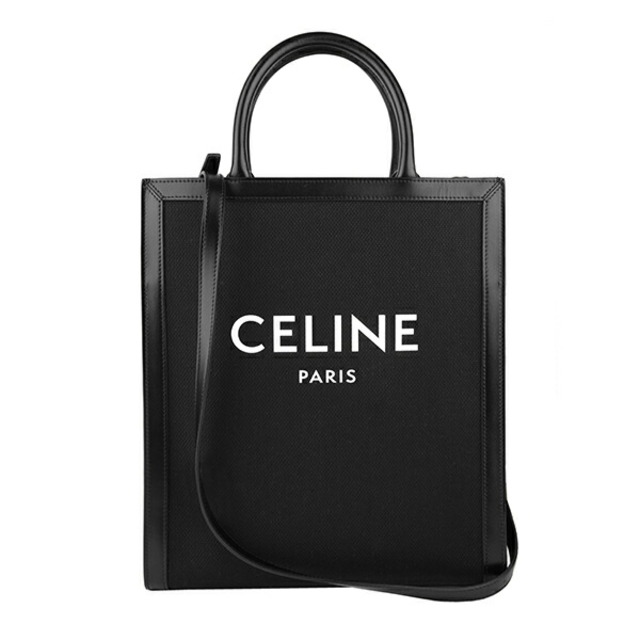 CELINE - 新品 セリーヌ CELINE トートバッグ コットン/レザー