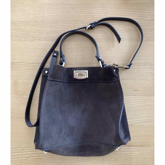 IENA - IENA gianni notaro スエードバッグ イエナ ジャンニノターロの