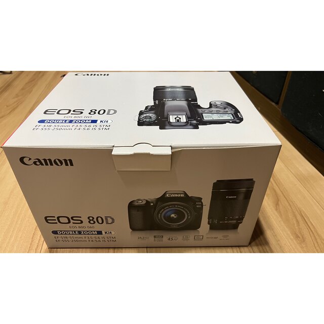 Canon EOS 80D ダブルズームキット 初心者 おまけ付き Canon EOS 80D