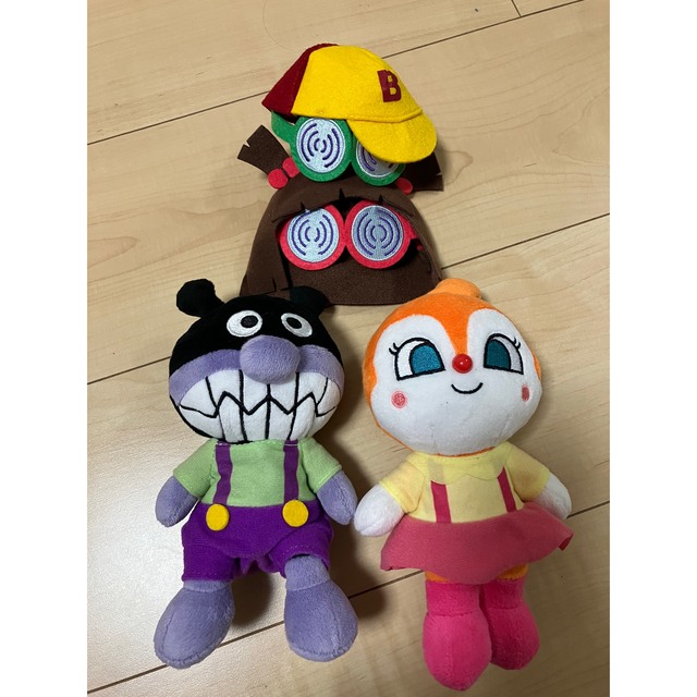 アンパンマン ドキ子ちゃん バイ吉くん ぬいぐるみの通販 by きらら's