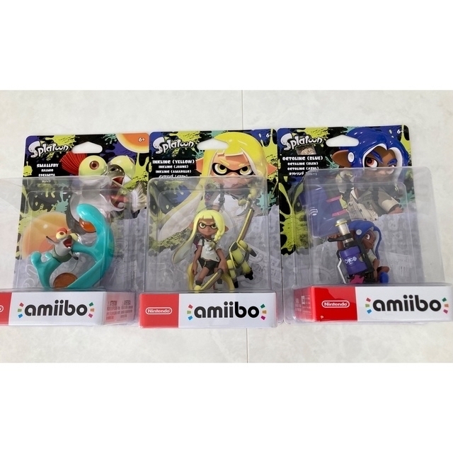Nintendo Switch - amiboスプラトゥーン3 ブルー・イエロー・コジャケ
