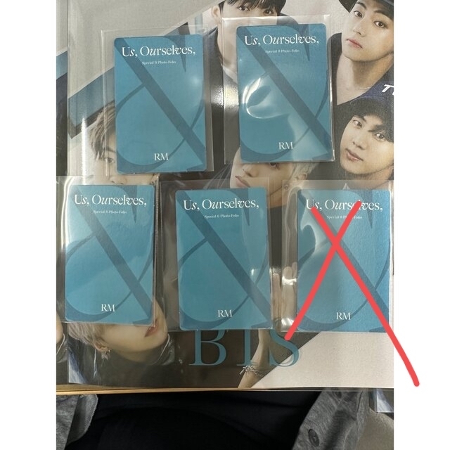 BTS RM ナムジュン ランダムトレカ 写真集 4枚セットの通販 by jin's