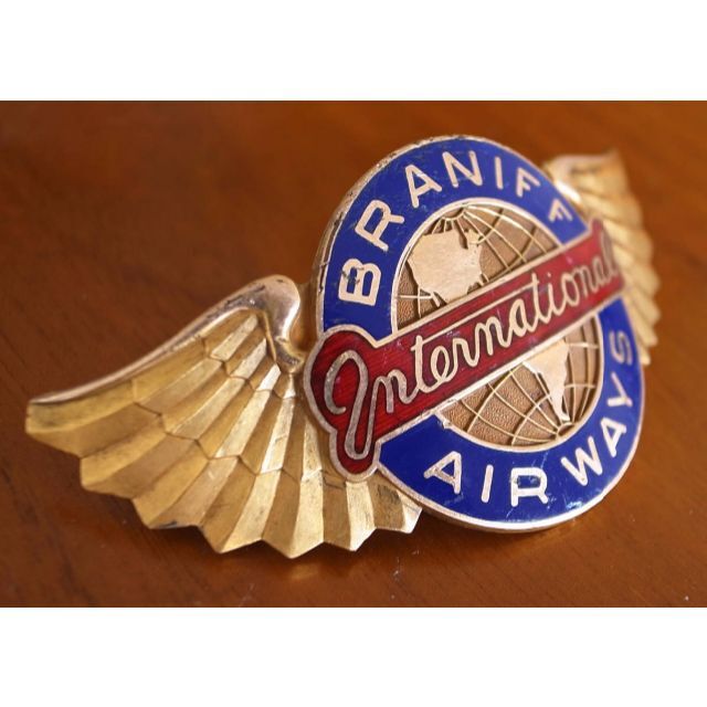 ブラニフ航空 1950年代 パイロット 帽章／制帽 キャプテン 機長 制服